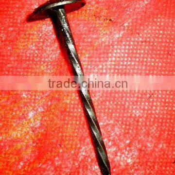 umbrella head polished and twisted shank 3"*9bwg roofing nails