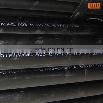 ASTM A53 A106 API 5L grade b ERW steel pipe