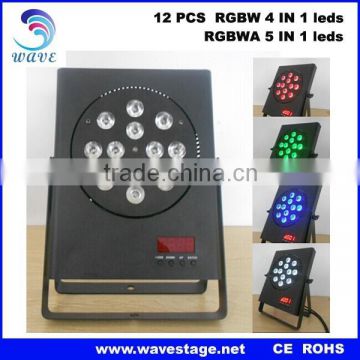 2 % discount WLP-05-2 12pcs RGBW(A) 4 IN 1 10W leds or 5 in 1 15w leds wash flat par light dj equipment                        
                                                Quality Choice