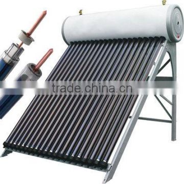 Non-Pressure Vacuum Tube Solar Water Heater with CE certificate