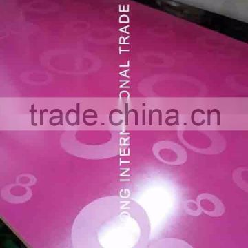 2015 best quality factory price for new design melamine MDF slotted mdf slatwall panels used for showing shelf