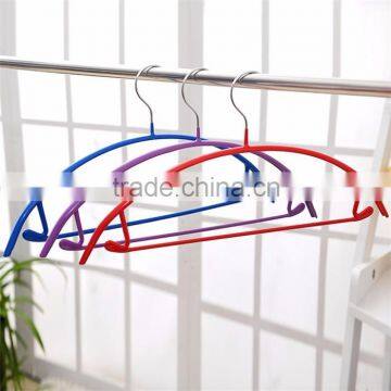 Hot sale Metal+PVC arc-shaped anti-skid high quality hanger