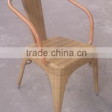 Panic chair and table rattan wicker material aluminum rattan chair