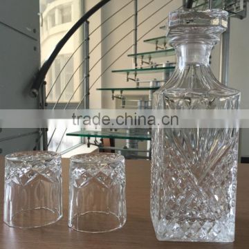 Manufacturer of Best quality wine glass bottle crystal