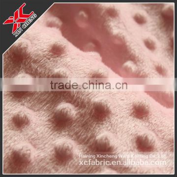 100% polyester warp knitting super soft fabric/upholstery garment