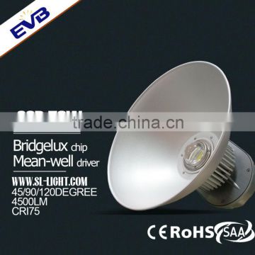 50W High Quality LED Bay Light Meanwell Driver & Bridgelux Chip