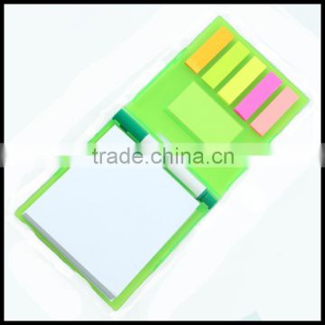 promotional gift office supply sticky note with marker pen and color paste