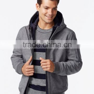 2016 soft shell jacket - Wholesale Custom Winter Jacket Men, Solid Fashion Man Quilted Softshell jacket