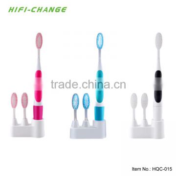 silicon electronic toothbrush Mini Sonic Electric Toothbrush For Travel And Office HQC-015