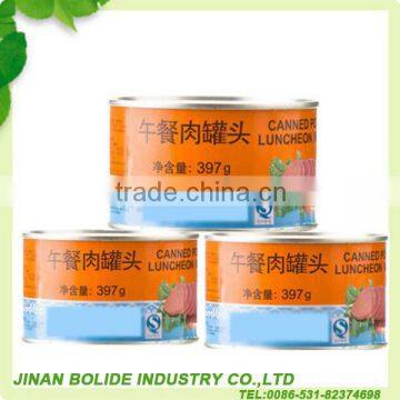 Supply appetizing cheap canned luncheon pork meat