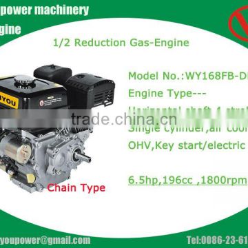 1/2 china reduction gasoline engine168FBD-L for go kart