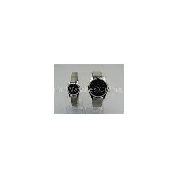 Lovers style Alloy Couples Watches Set steel ribbon strap 22MM / 36MM