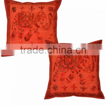 INDIAN COTTON FABRIC CUSHION COVER FOR WOMEN