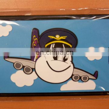 airline company premium gift plastic luggage tag