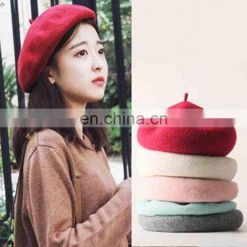 High Quality Wholesale Ladies Wool Felt Berets