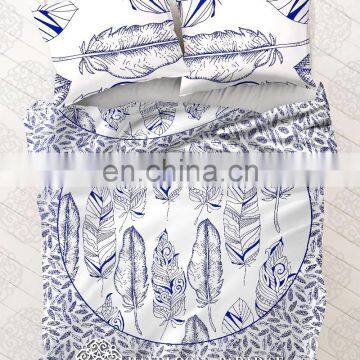 Indian Mandala Duvet Doona Cover Bohemian Ethnic Mandala Duvet Cover With Two Pillow Cover