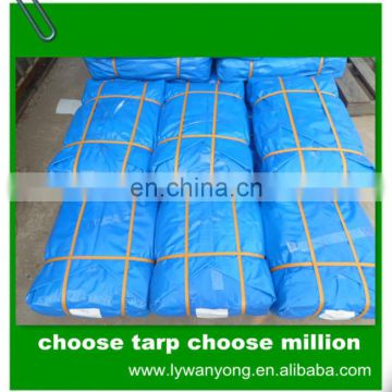 4*6m blue white china pe plastic process of tarpaulin printing