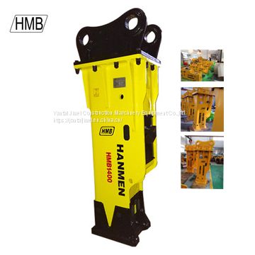 Excavators Silenced Type HMB1400 Hydraulic Hammer Earthmoving Breaker