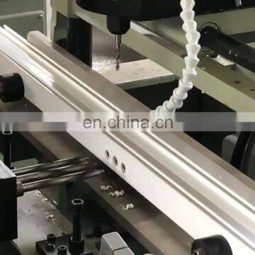 pvc doors and windows triple drilling machine