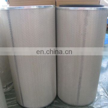 Air cartridge filter for powder coating/cartridge filter fit a reverse pulse cleaning system