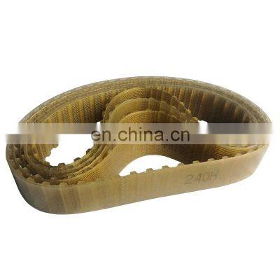 H type circle belt Steel wire core PU timing belt