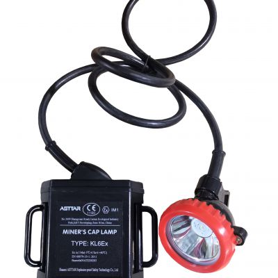 KL6Ex ATEX rechargeable high brightness corded LED headlamp