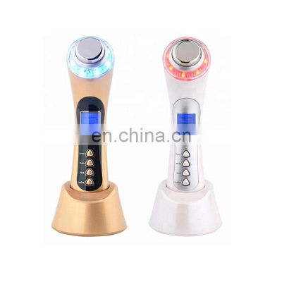 3Mhz LED Light Ultrasonic Facial Machine Face Massage Beauty Massager