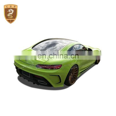 Good Quality WD Style Fiber Glass Side Skirts Wing Spoiler Rear Front Bumper Bar Cover Bens AMG GT S Body Kits