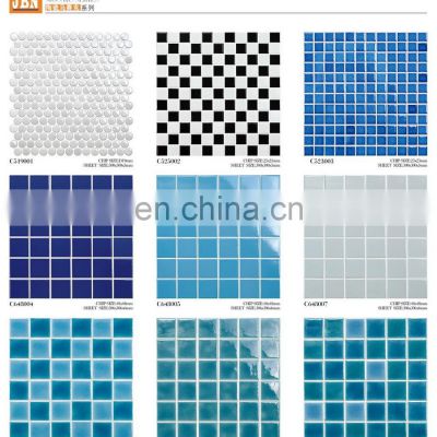 Classical Hot-Melting Mosaic for bathroom swimming pool tiles