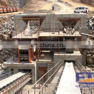 Mining equipment stone crushing plant basalt aggregate production line crusher machinery from China