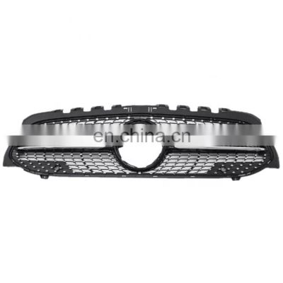 2019 Diamond Grill Car Front Bumper Mesh Grille Grill For Mercedes-Benz W177 A200 A250 A35 A45