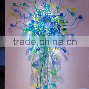 Elegant LED Hand Blown Glass Wall Light Decoration