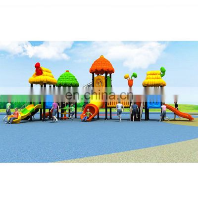 School children plastic commercial kids playground equipment slide outdoor