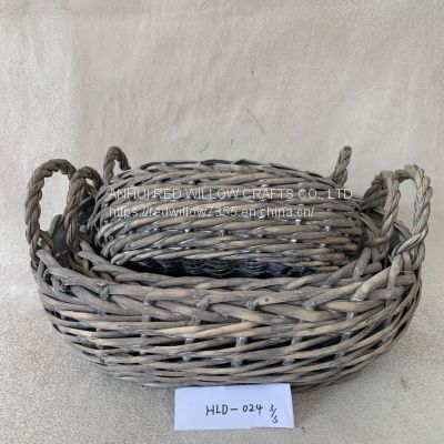 Wholesale Wicker Picnic Basket Gift Food Storage Basket