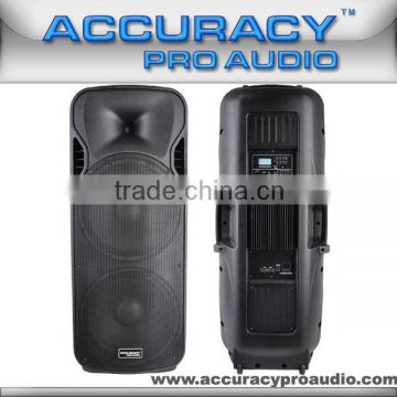 Dual 15" 2 Way 300W Stage Professional Loudspeaker PMM215AMXQ-4-BT