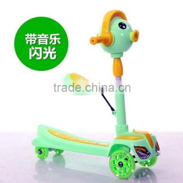2016 new style kids three wheel scooter/cheap child scooter for sale / new model 3 in 1 kids scooter