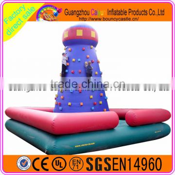 GZCY Factory Hot Selling Inflatable Rock Climbing Wall