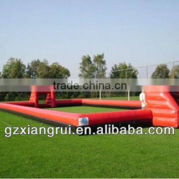 outdoor inflatable soccer field for kids