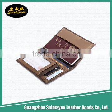 Handmade Personalized Travel Custom PU Leather Passport Holder