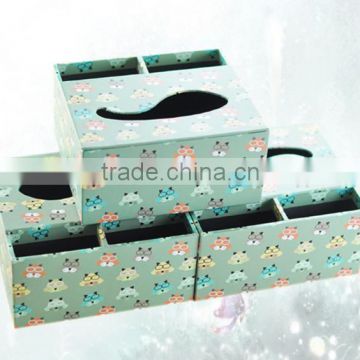 Paper household products receive a box store content box tissue box remote control box storage box ditty-bag