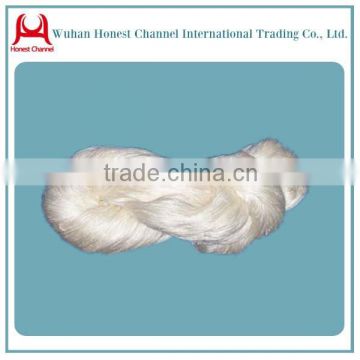 Hank Yarn Raw white TFO 40/2 40/3 100% Spun Polyester Yarn China Hubei Wuhan produced