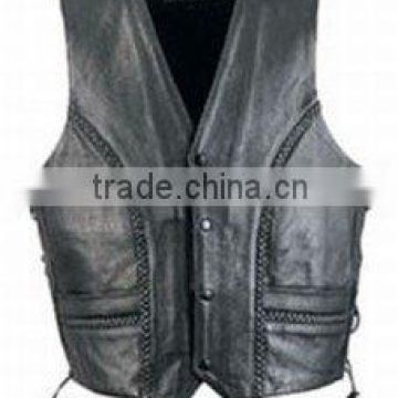 DL-1578 Leather Vests