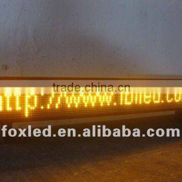 high birghtness P10 wireless led moving message display