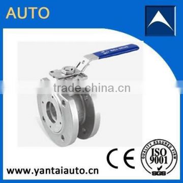 wafer type flanged ball valve