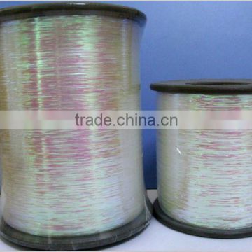 China 22 / 28 / 36 Micron M type Rainbow Metallic Yarn Glitter lurex