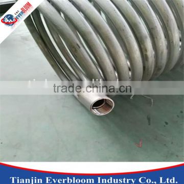 SS201 Welded Stainless Steel Pipe Coil for Heat Exchange OD9.5*WT0.5mm