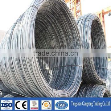 q195 chinese steel wire rod for welding electrod/nails