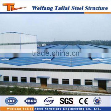 large span low cost modern galvanized designed drawings steel structure prefab building