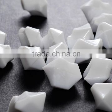 wholesale colored acrylic ice stone, white