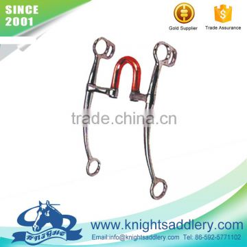 SS Training Bit with Copper High Port Mouth
